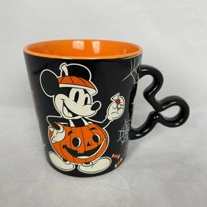 Disney Mickey Mouse OH WHAT FUN! Mickey & Minnie Spooky Halloween Coffee Mug